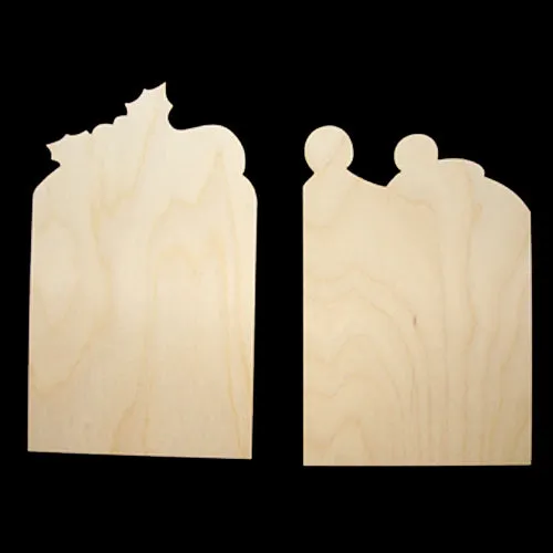 #123  Winter Tissue Box Inserts