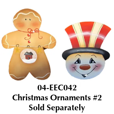 4" Snowman Head