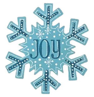 6" Arctic Snowflake