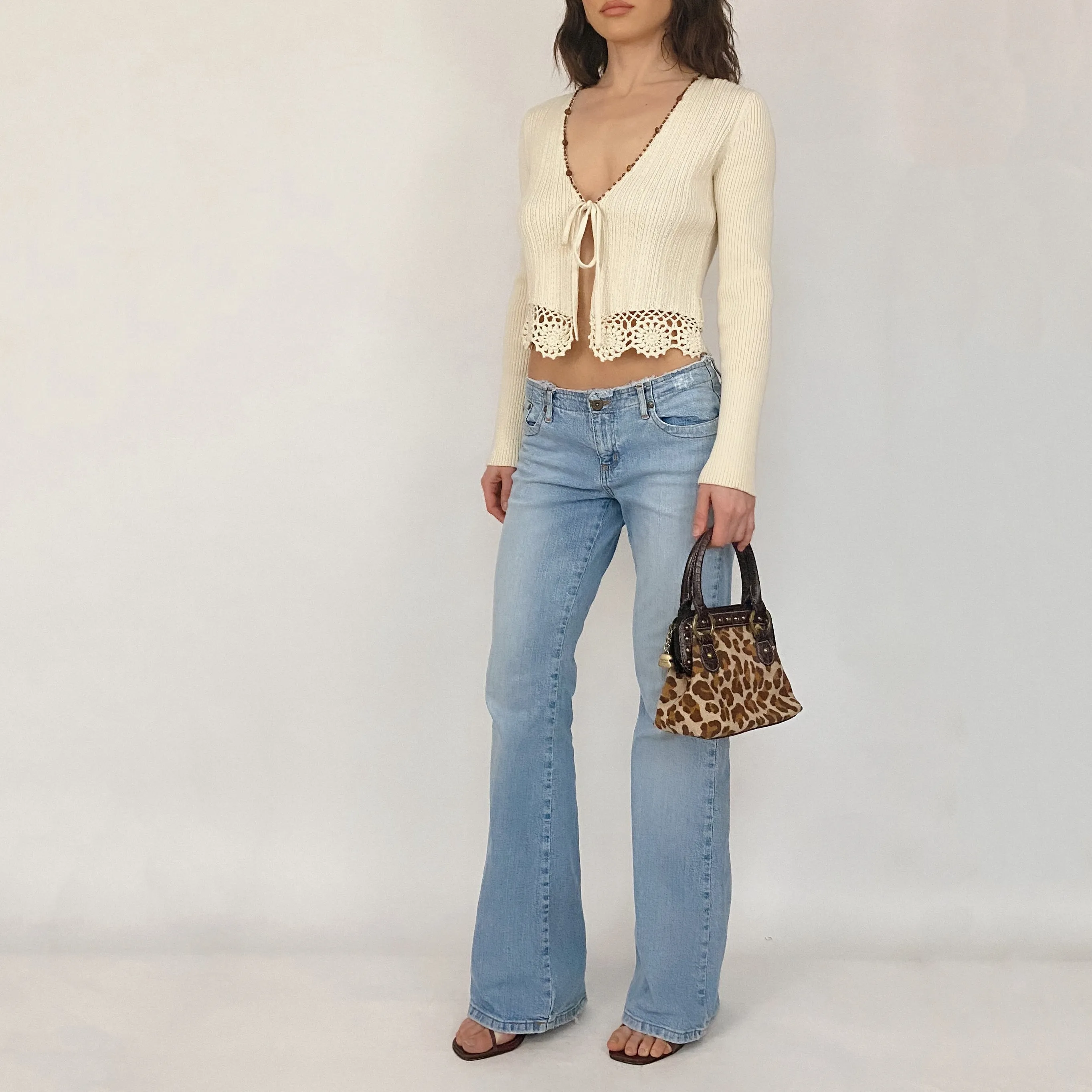 90's light wash jeans - size 3