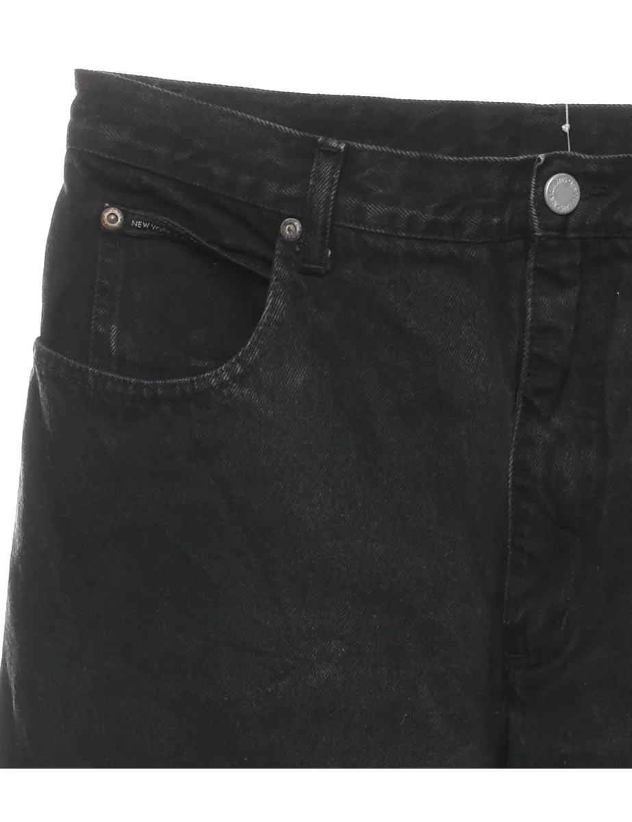 Black Tapered Jeans - W30 L29