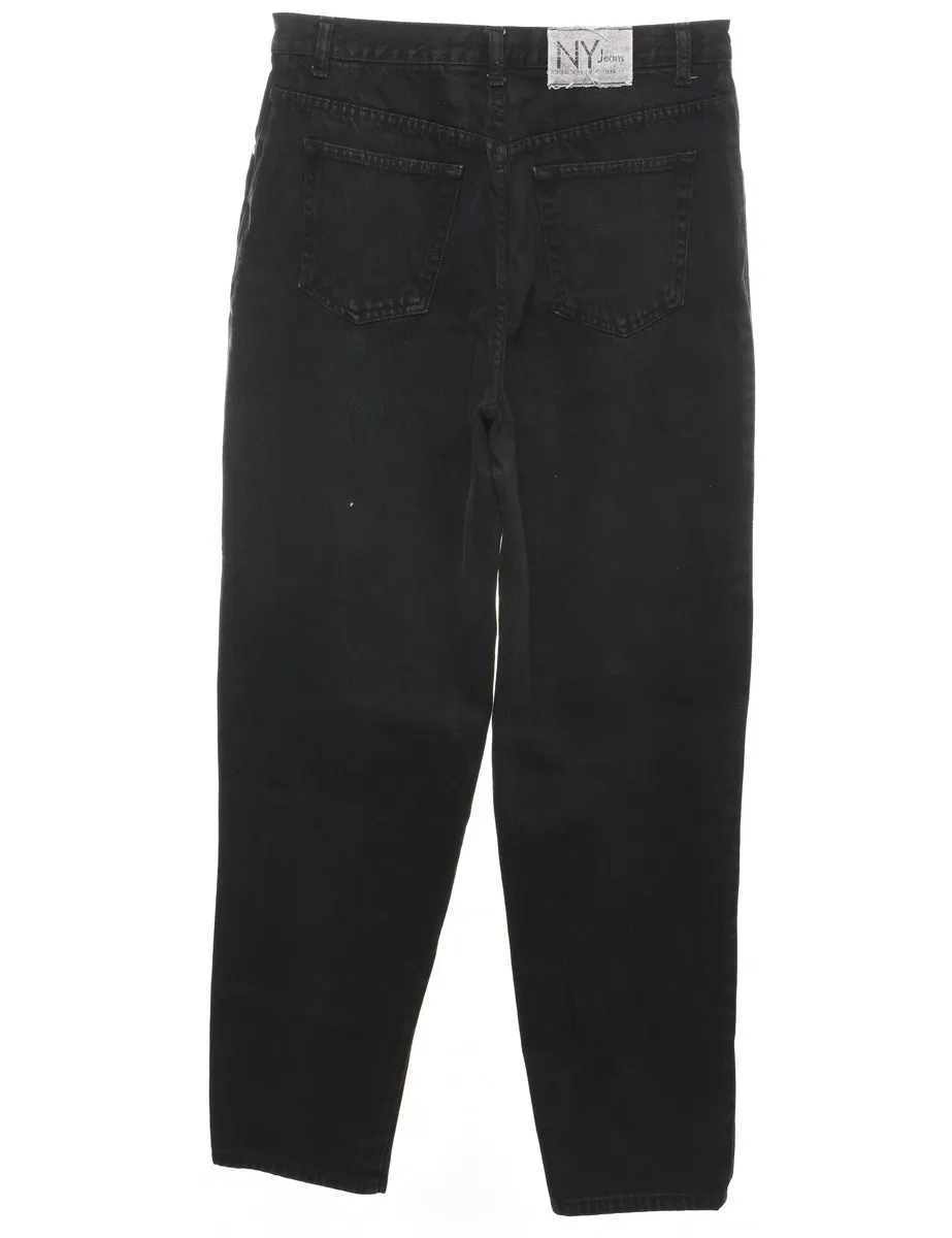 Black Tapered Jeans - W30 L29