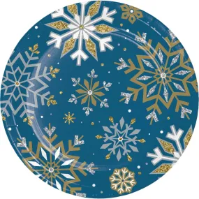 Bulk Whimsical Winter Paper Dinner Plate (Case of 96)