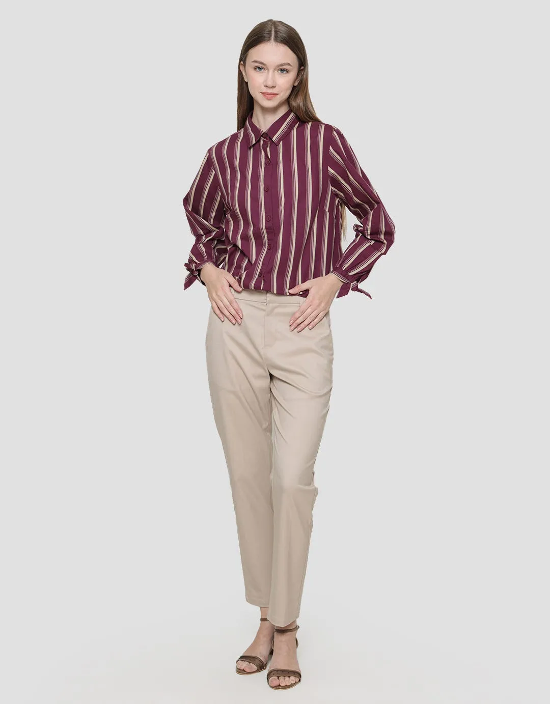 Connexion Cotton Blend Celana Panjang Wanita