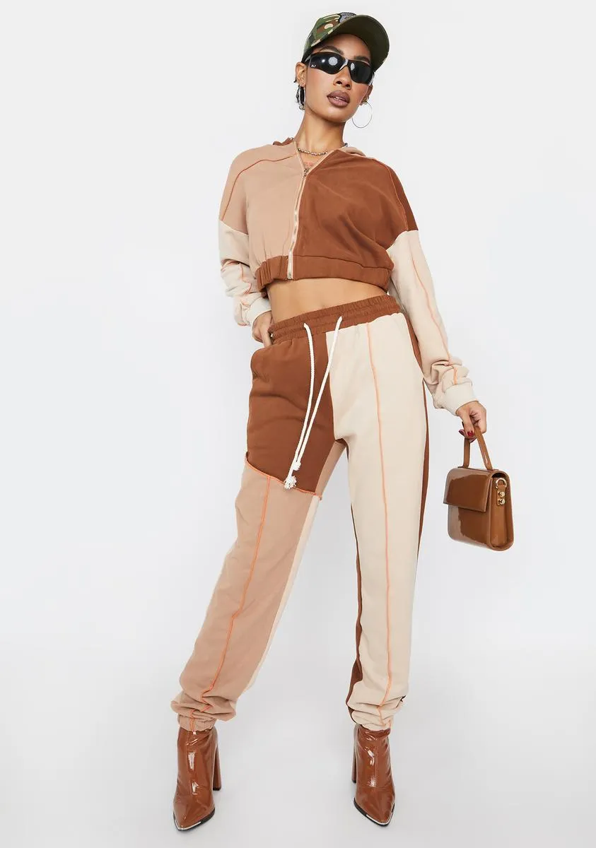 Courtside Jam Terry Joggers Set