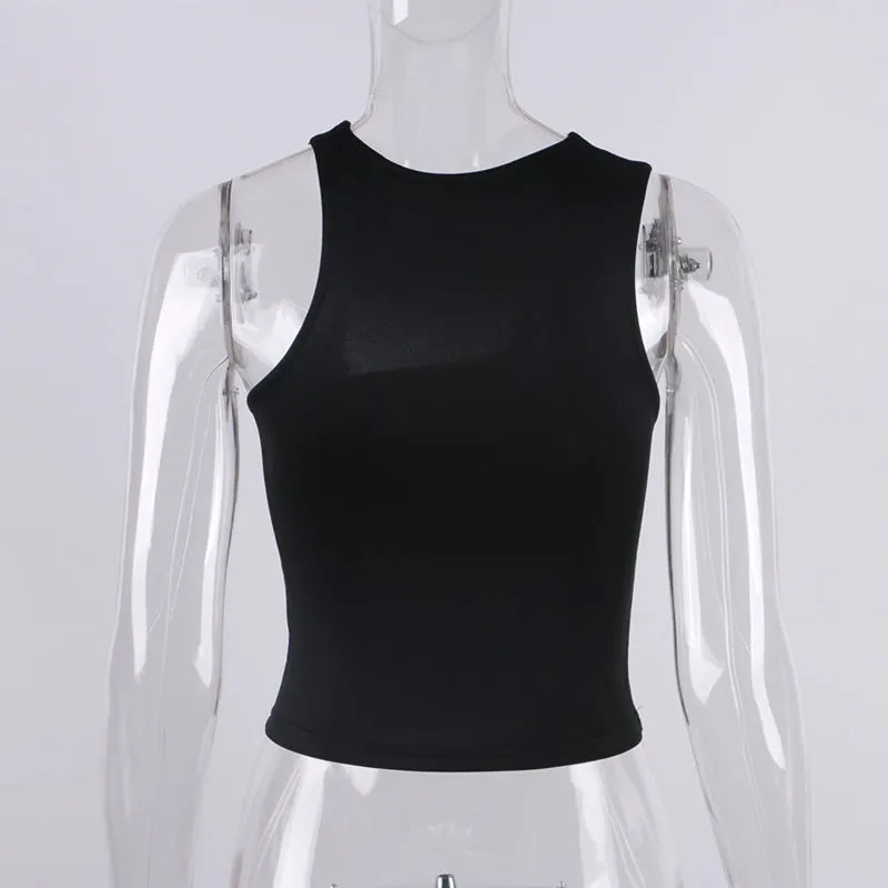 Cut-Out Off Shoulder Crop Top
