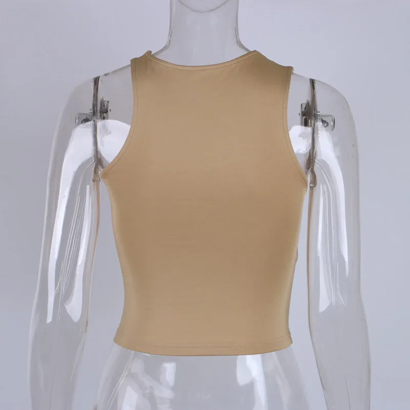Cut-Out Off Shoulder Crop Top