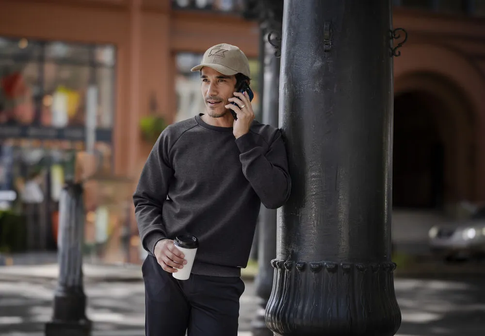 Cutter & Buck Pemberton Men's Crewneck Sweatshirt | Stretch Sweater | 4 Colours | S-4XL