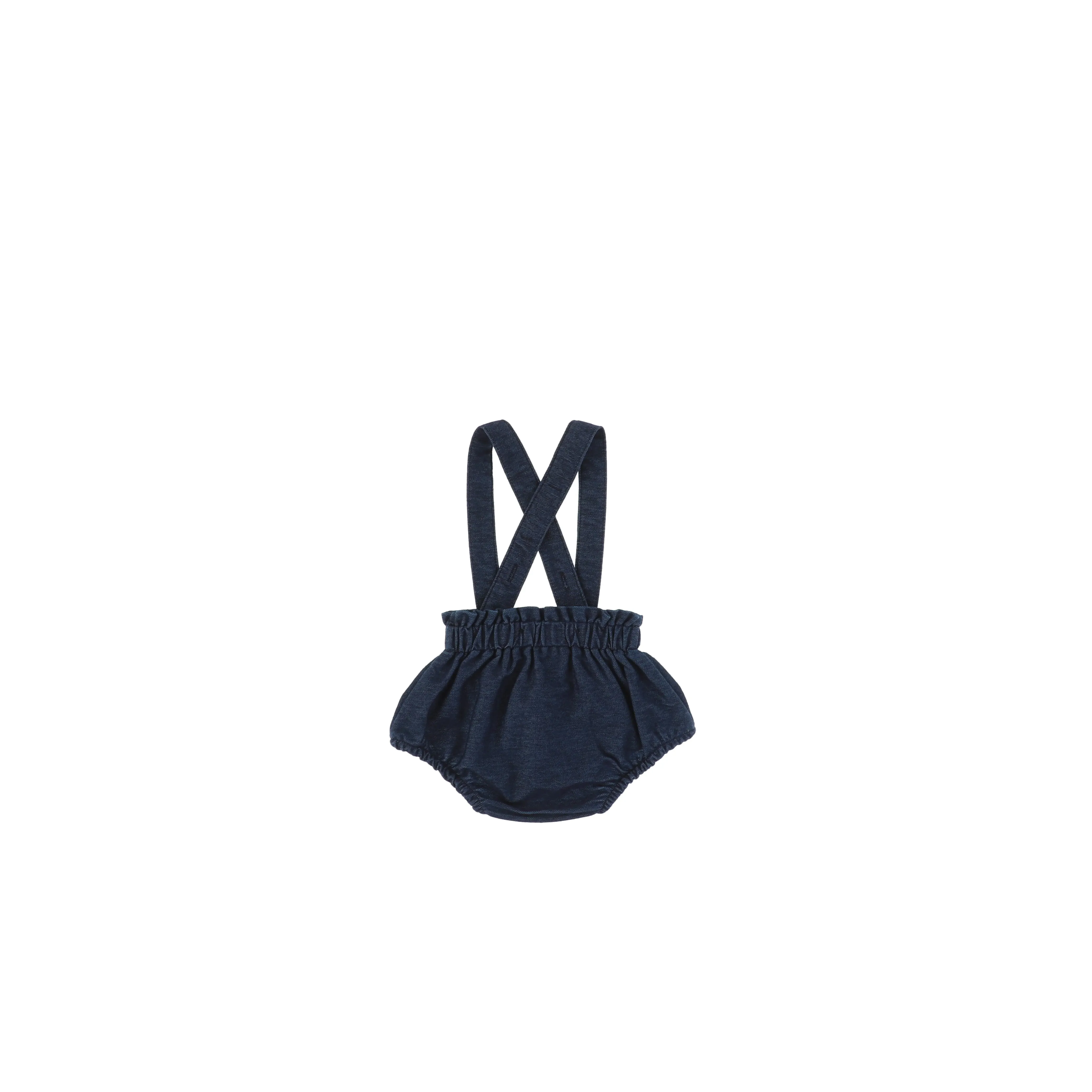 DENIM OVERALL BLOOMERS