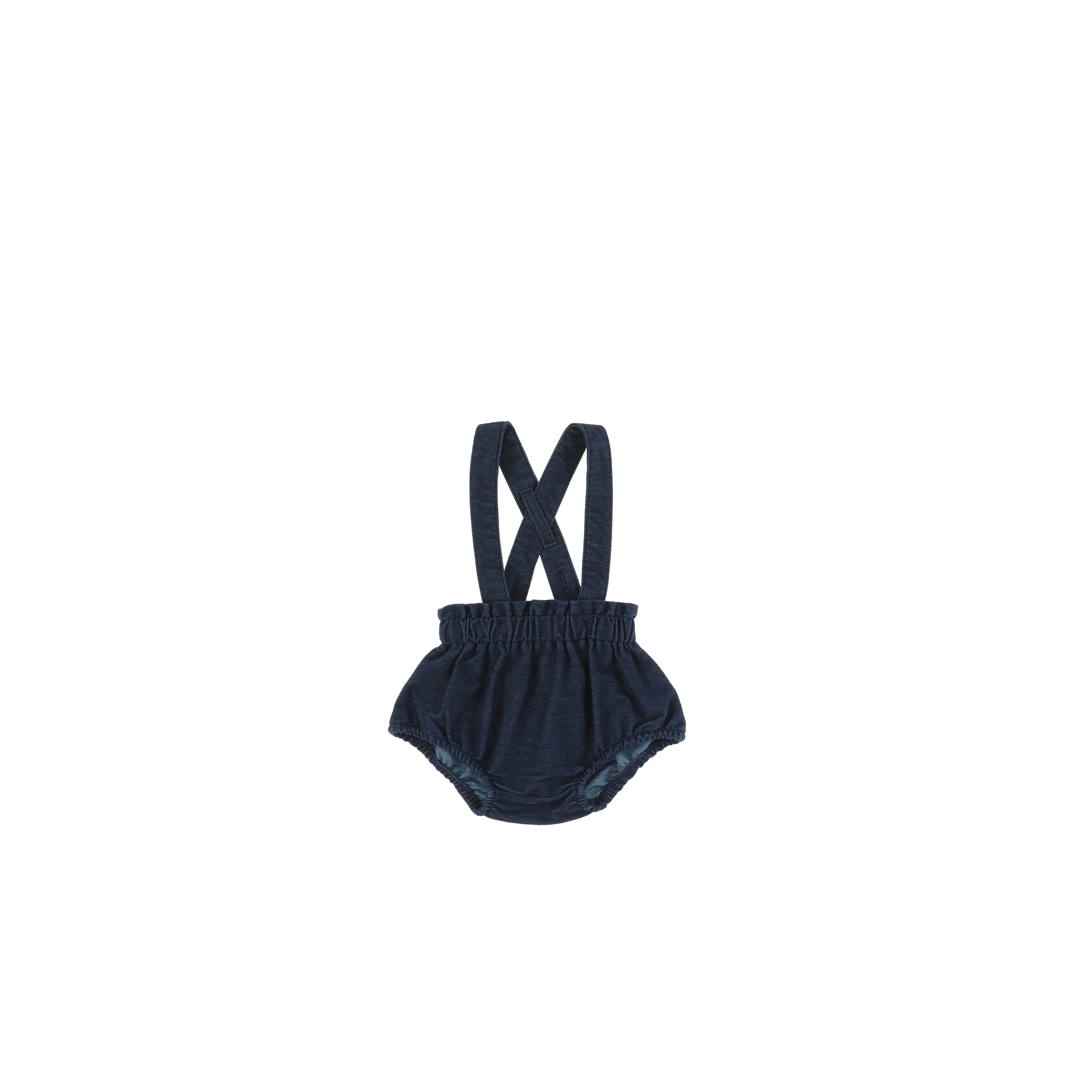 DENIM OVERALL BLOOMERS