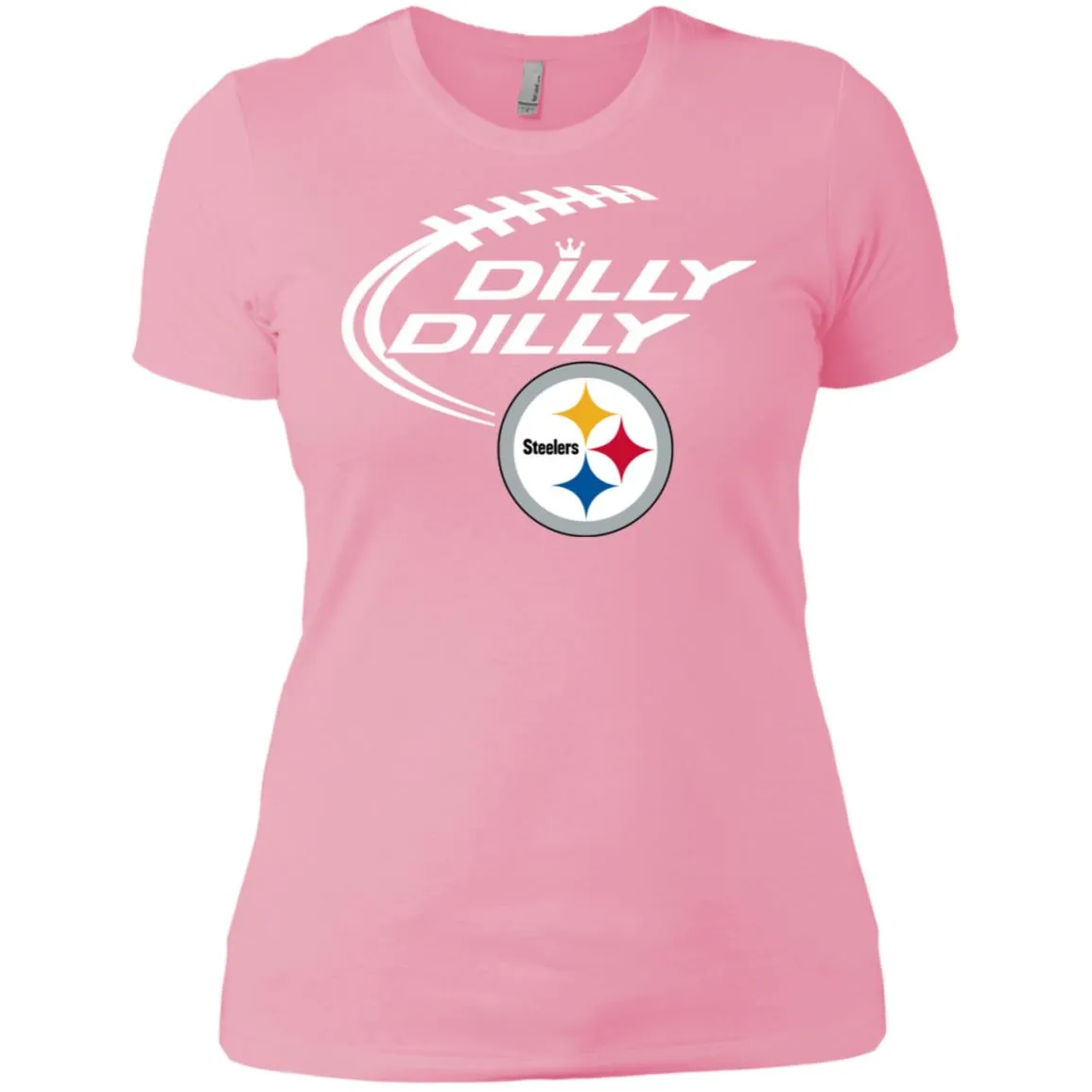 Dilly Dilly Pittsburgh Steelers Logo Nfl Football Women T-Shirt