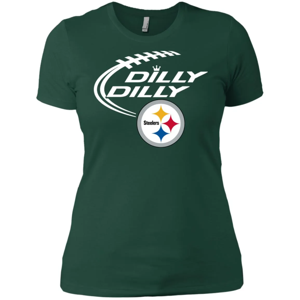 Dilly Dilly Pittsburgh Steelers Logo Nfl Football Women T-Shirt