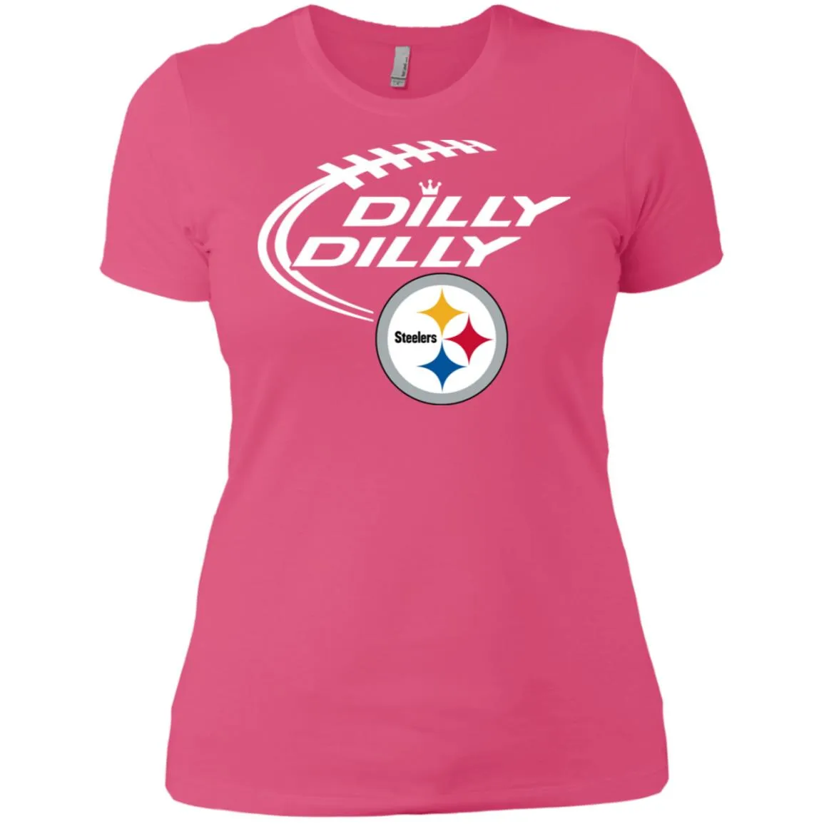 Dilly Dilly Pittsburgh Steelers Logo Nfl Football Women T-Shirt