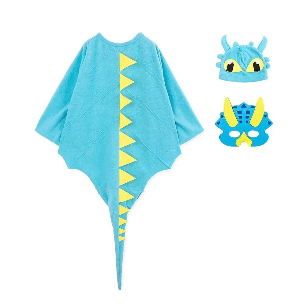 'Dinosaur' All-In-One Halloween Costume Cape (Hat, Mask Set)