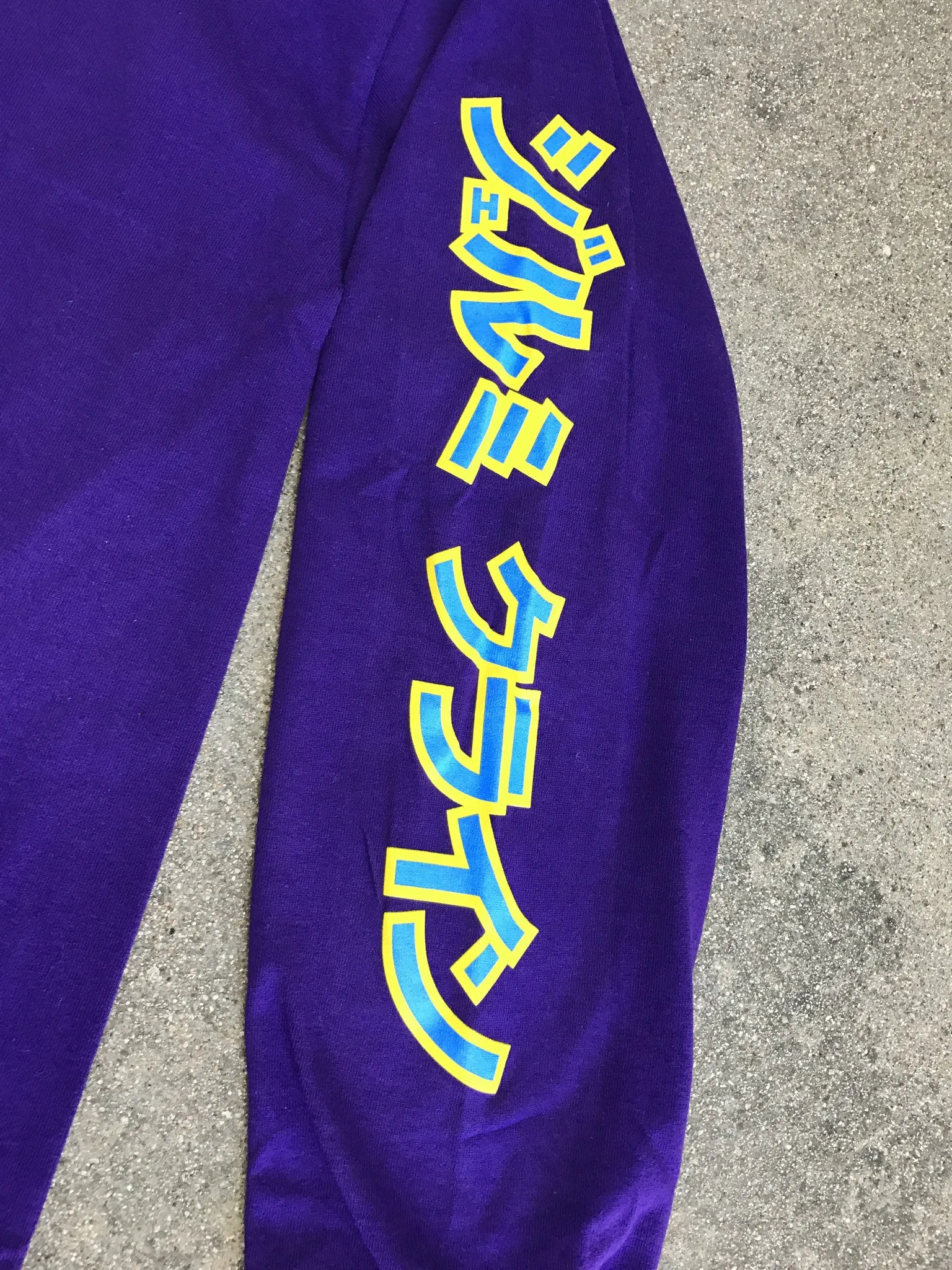 dream girl LONG SLEEVE t-shirt PURPLE
