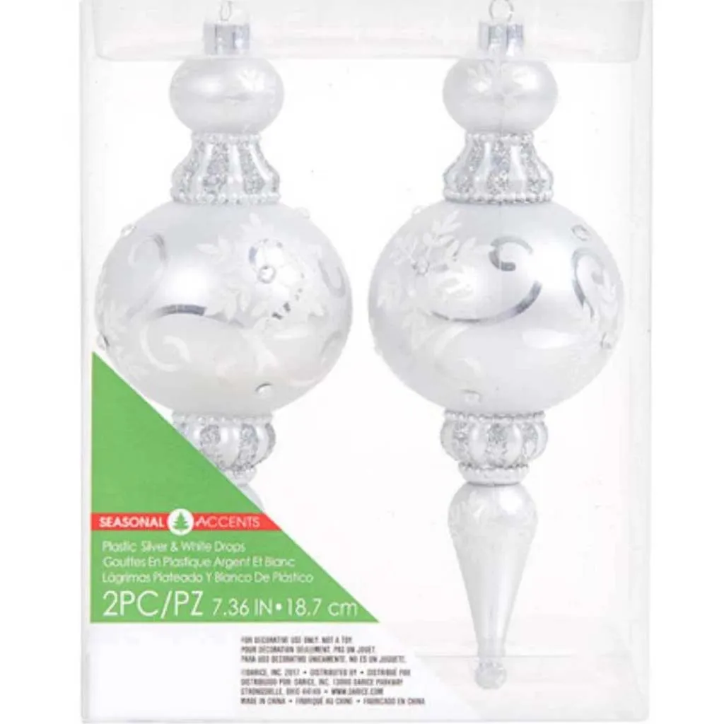 Drop Winter Wonderland Ornaments
