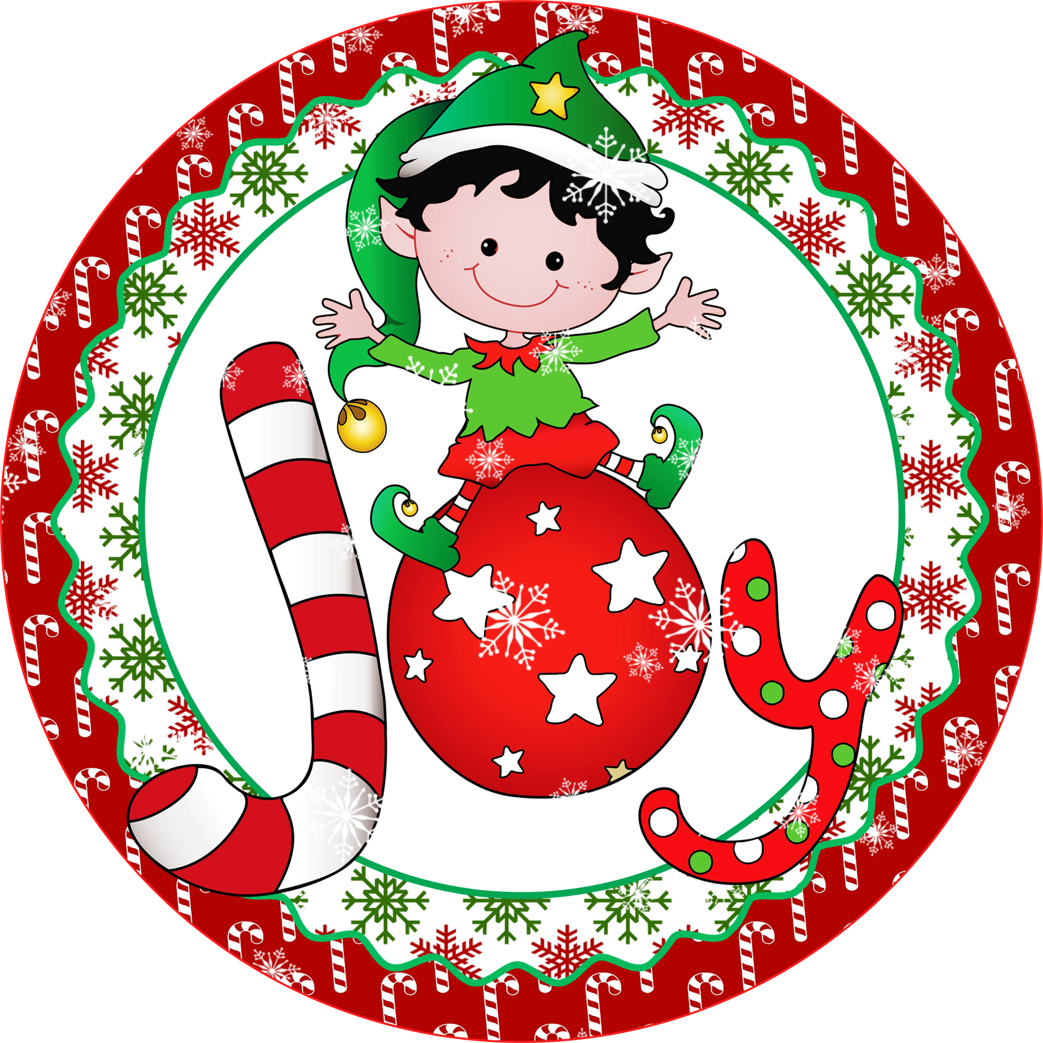 Elf Sign, Whimsical Sign, Holiday Sign, Christmas Sign, Wreath Supplies, Wreath Center