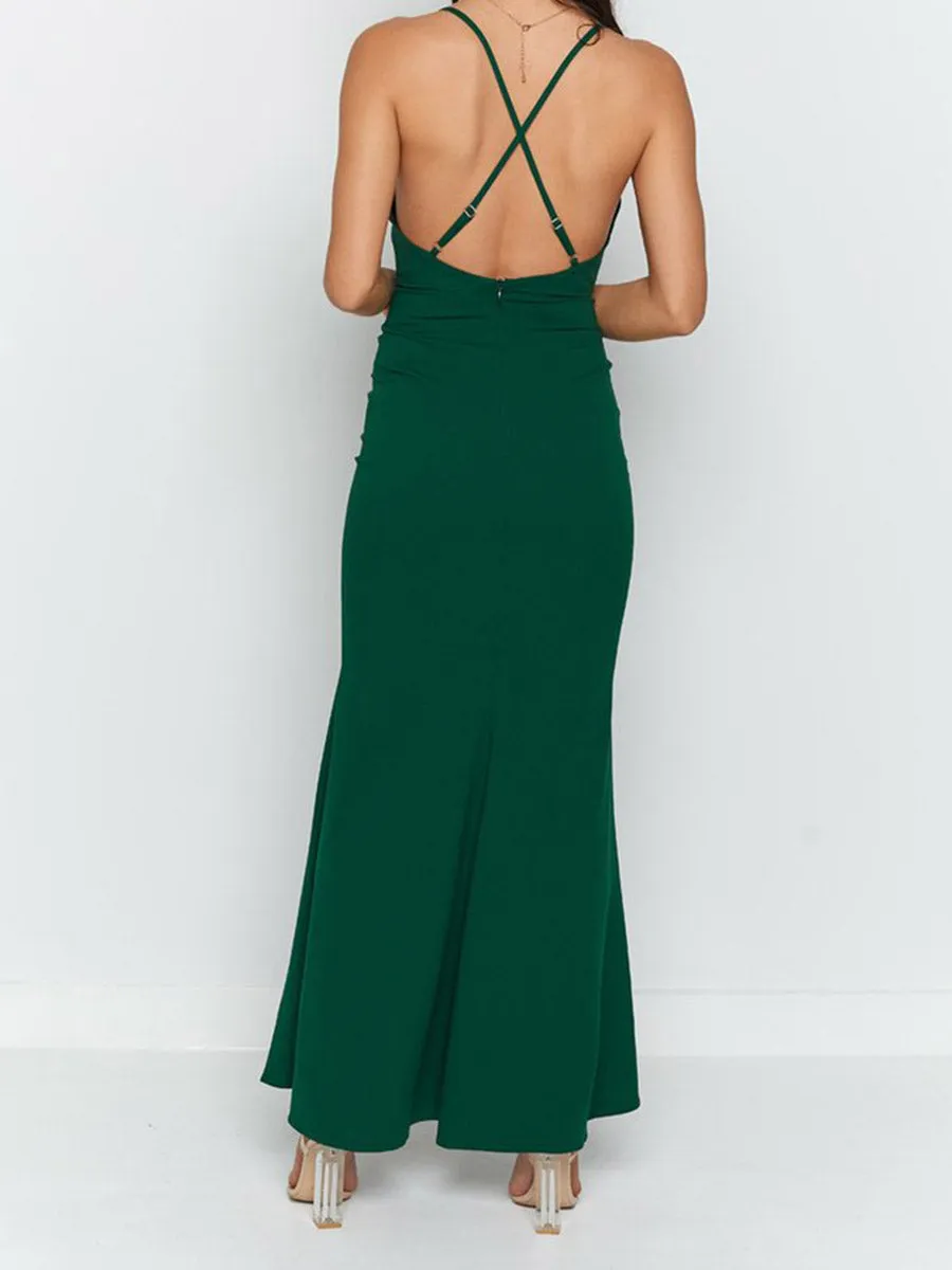 Fashion Sexy Elegant Evening Dress