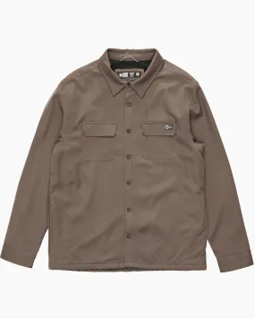 Fathom Shacket - Taupe