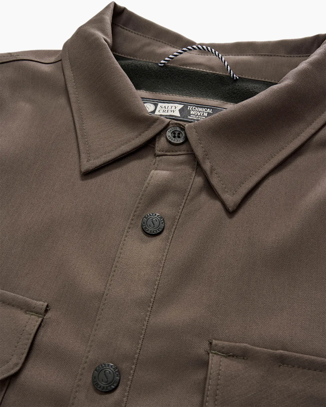 Fathom Shacket - Taupe