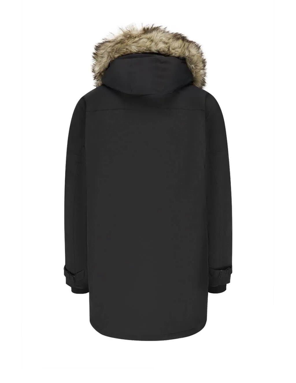 Faux-Fur-Trim Down Parka