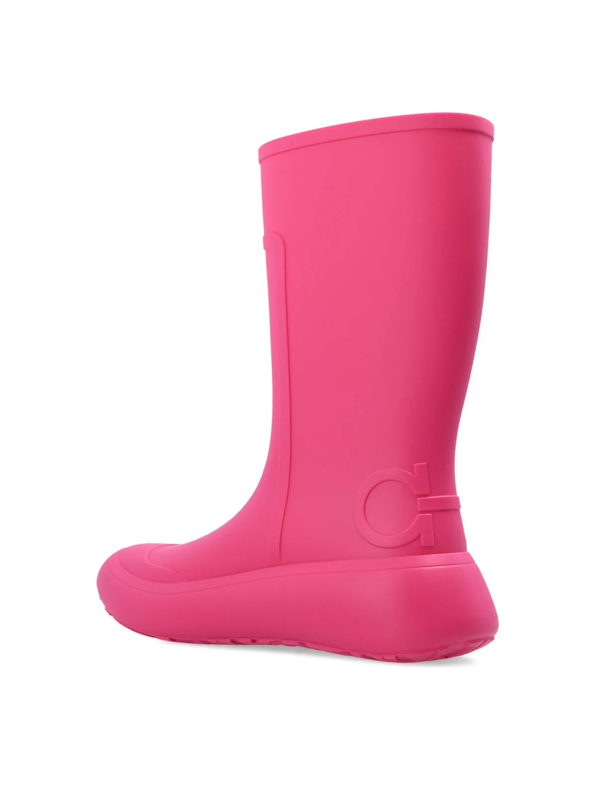 Ferragamo Gancini Hook Logo Ankle Boots