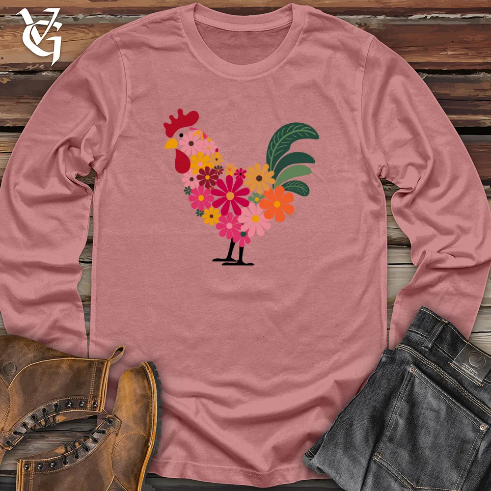 Floral Chicken Long Sleeve
