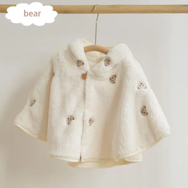 Girls Hooded Cape