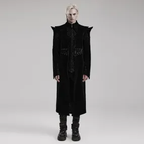Goth mid length coat WY-1570XCM