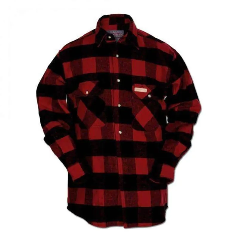Hickory Shirt Co. Buffalo Plaid Lined Shirt Jacket