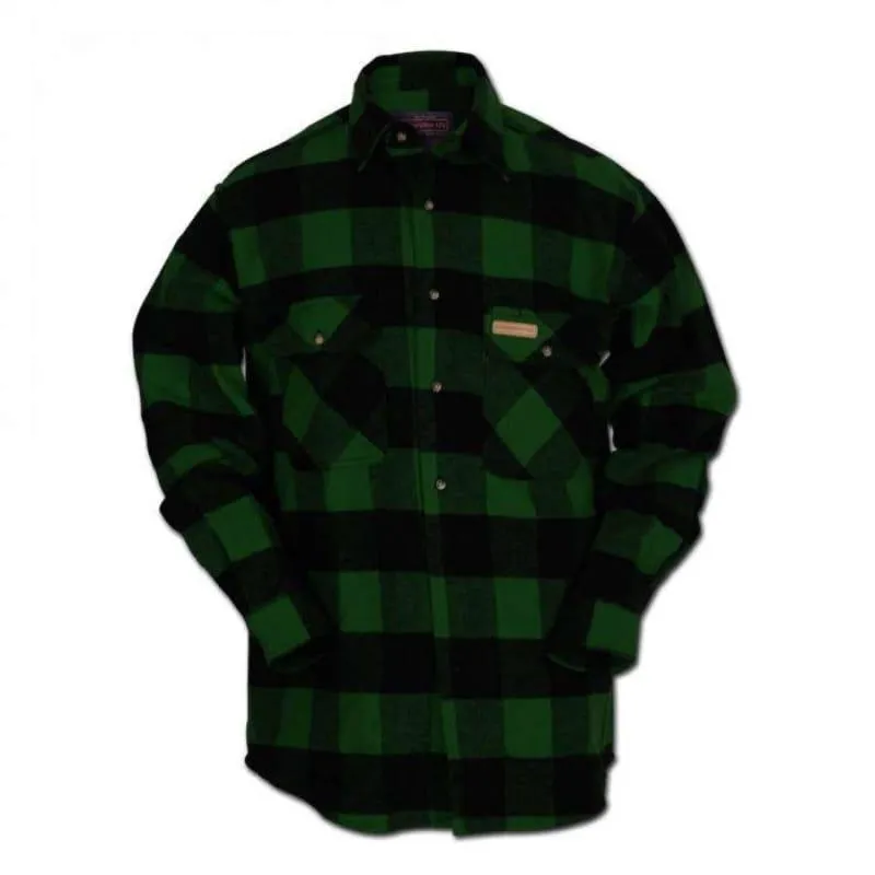 Hickory Shirt Co. Buffalo Plaid Lined Shirt Jacket