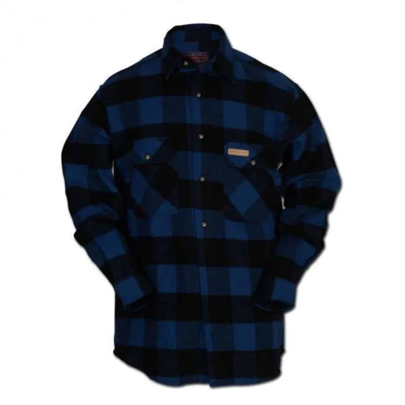 Hickory Shirt Co. Buffalo Plaid Lined Shirt Jacket