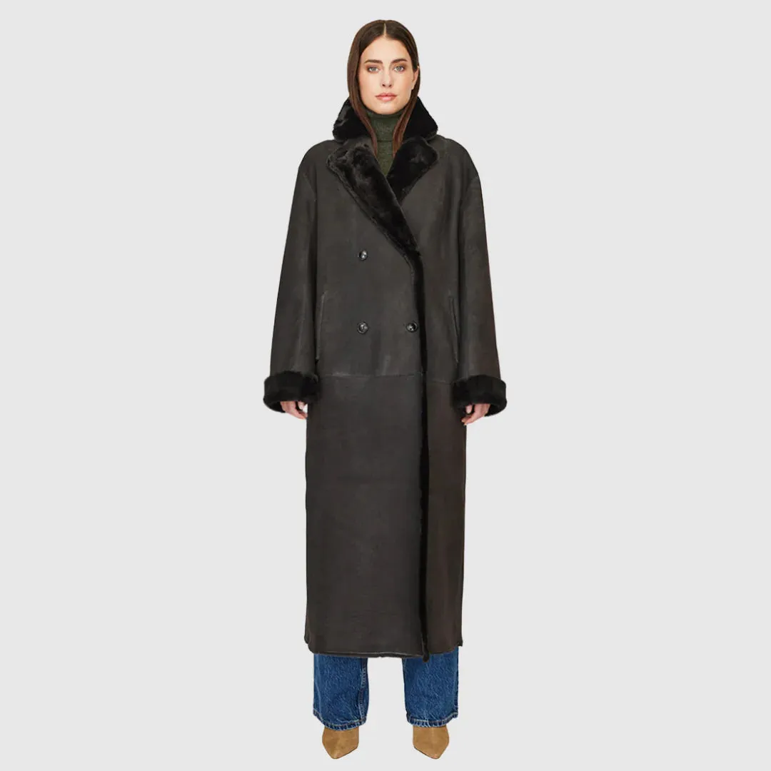 Hiso - Danielle Shearling Coat