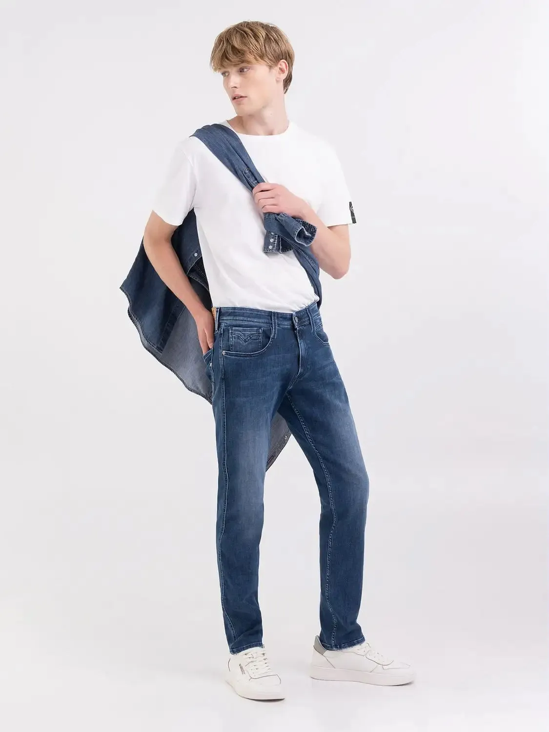 ID24211-Replay Mid Wash Anbass Jean