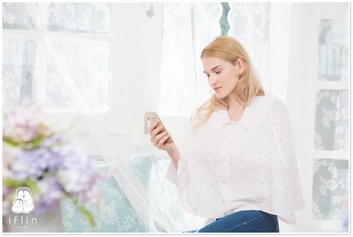 Iflin Baby: My Trendy Bamboo Nursing Cape