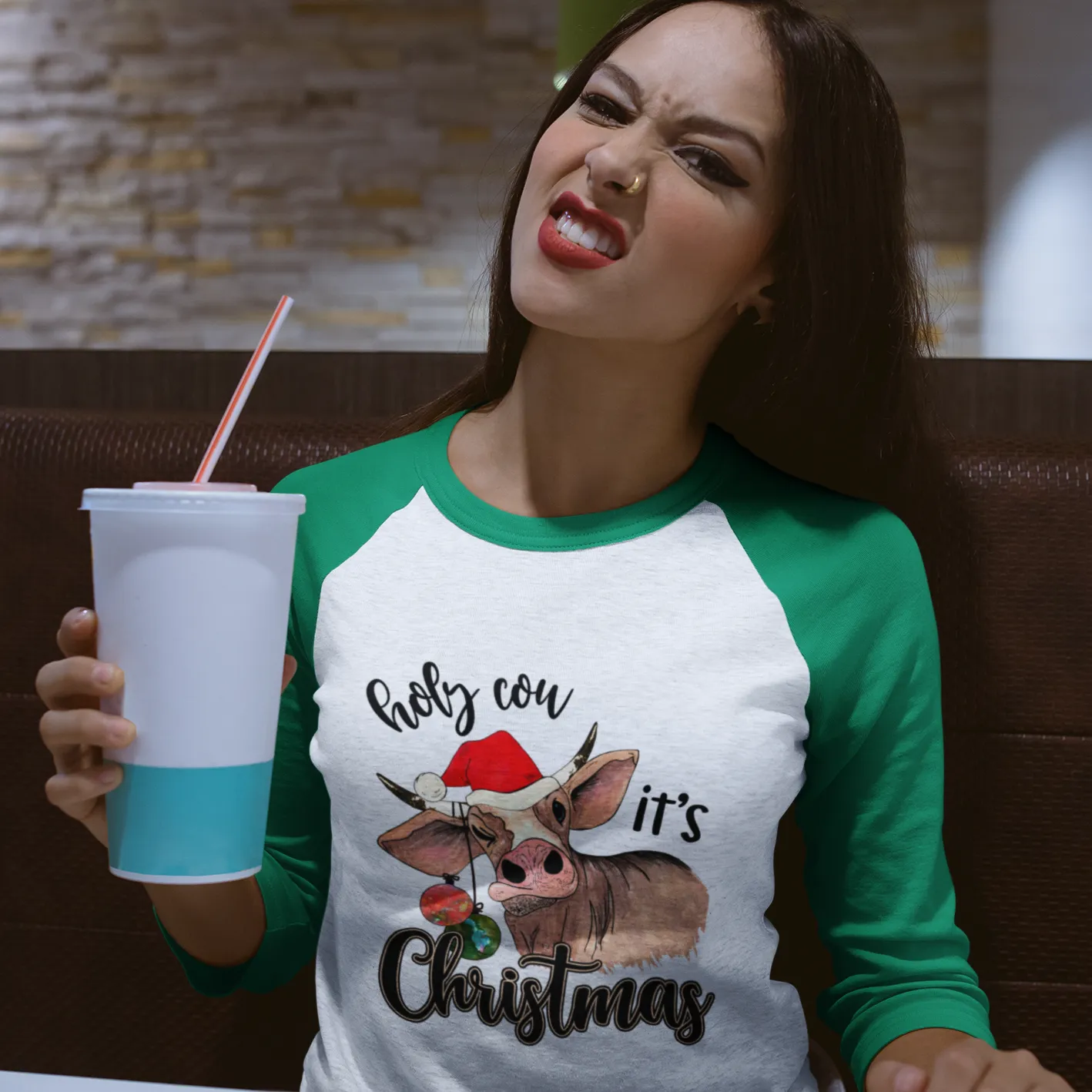 Its Christmas 3/4 Sleeve Shirt