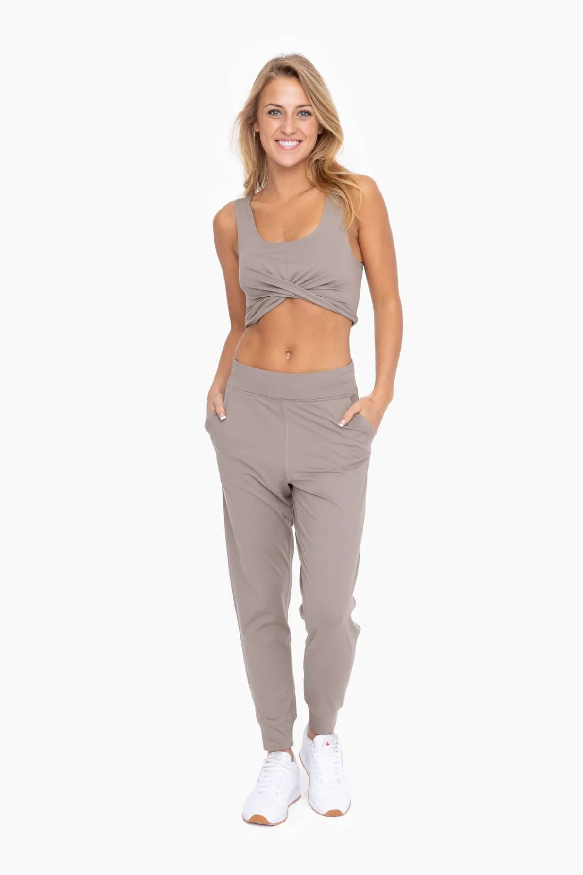 Joggers - Taupe