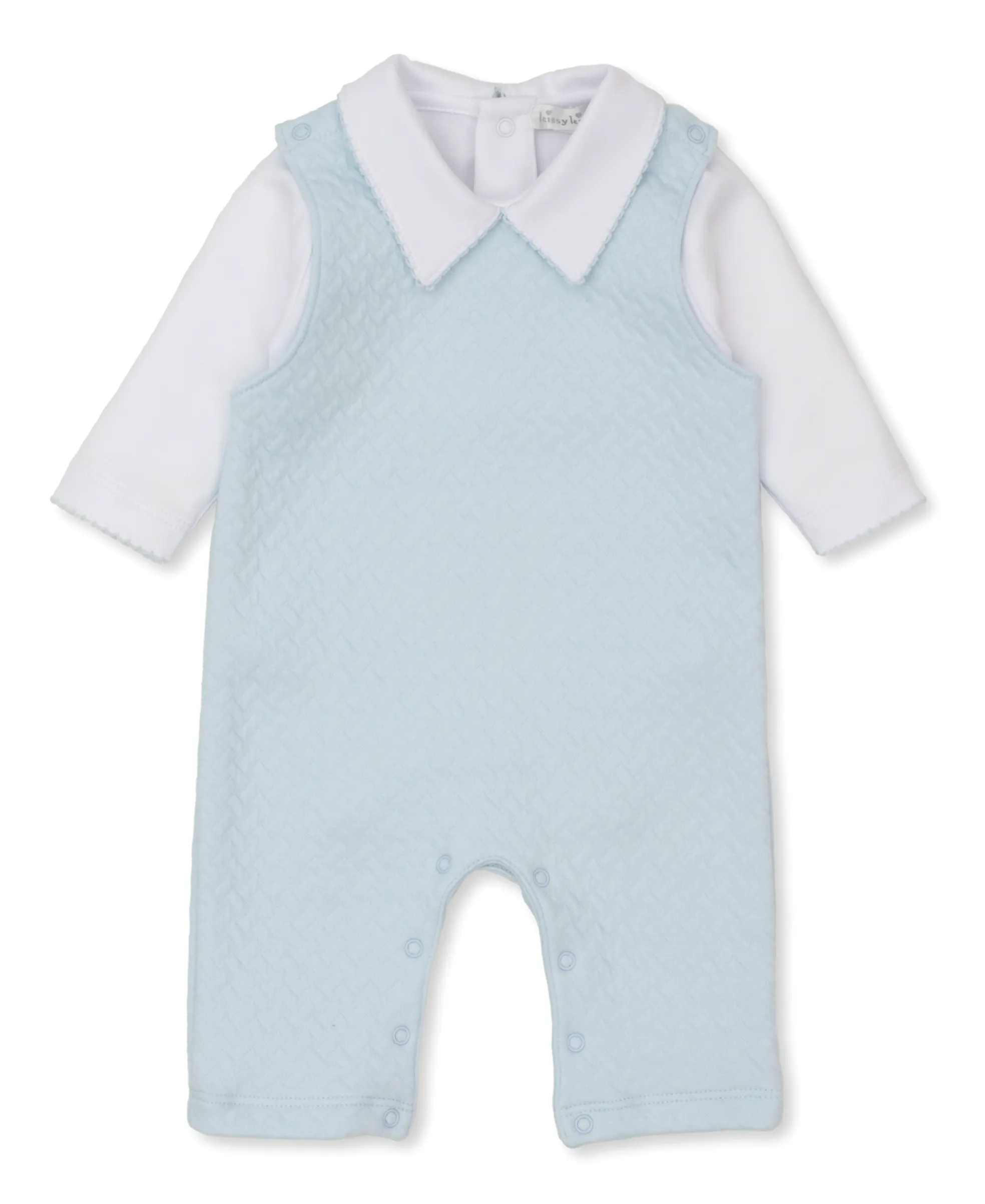Kissy Kissy: Jacquard Overall Set