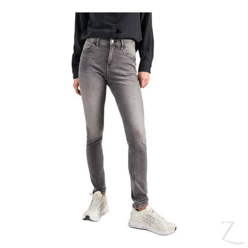 Ladies Super Strong Slightly Stretchy Skinny Denim Jeans | Plain | "Roo"