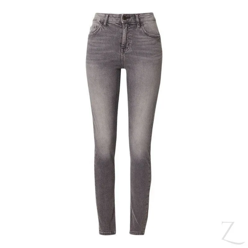 Ladies Super Strong Slightly Stretchy Skinny Denim Jeans | Plain | "Roo"
