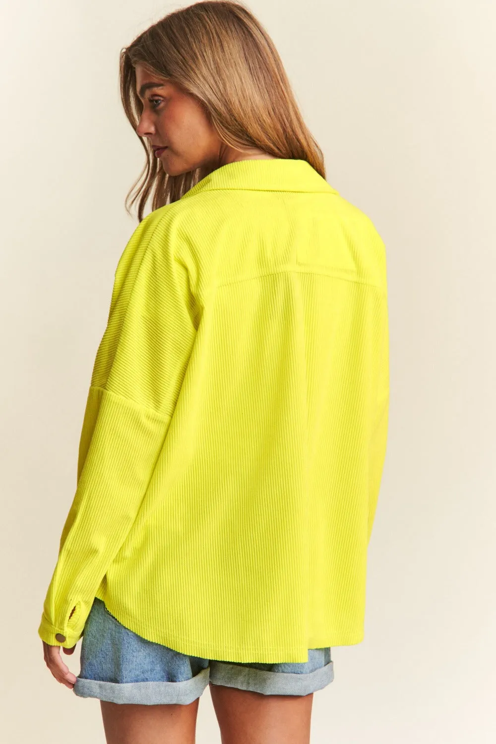 Limonette Glow Shacket