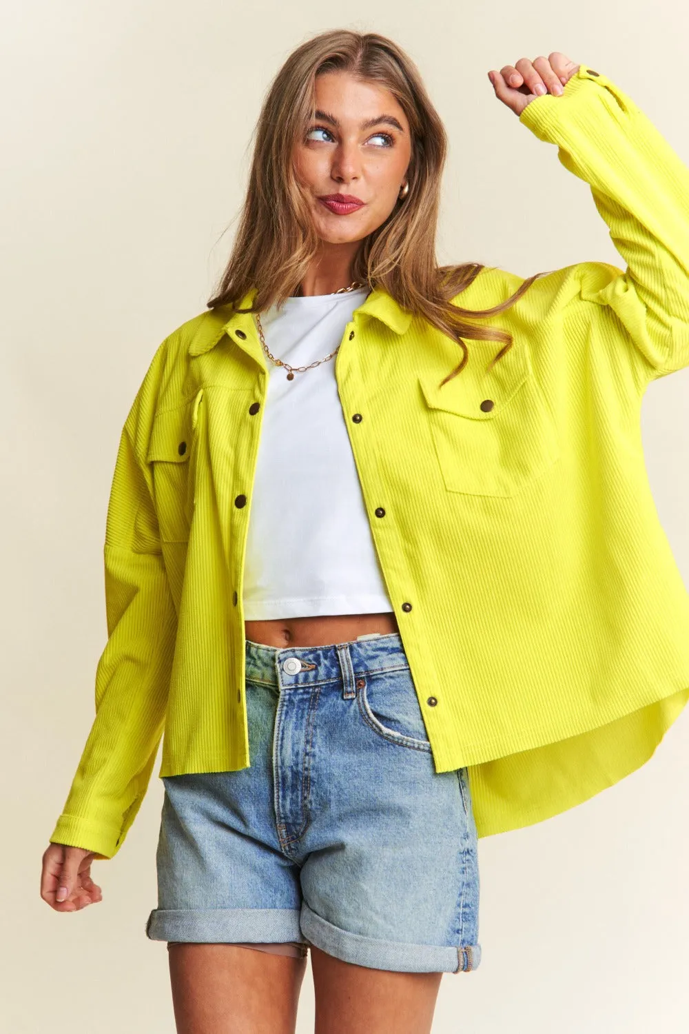 Limonette Glow Shacket