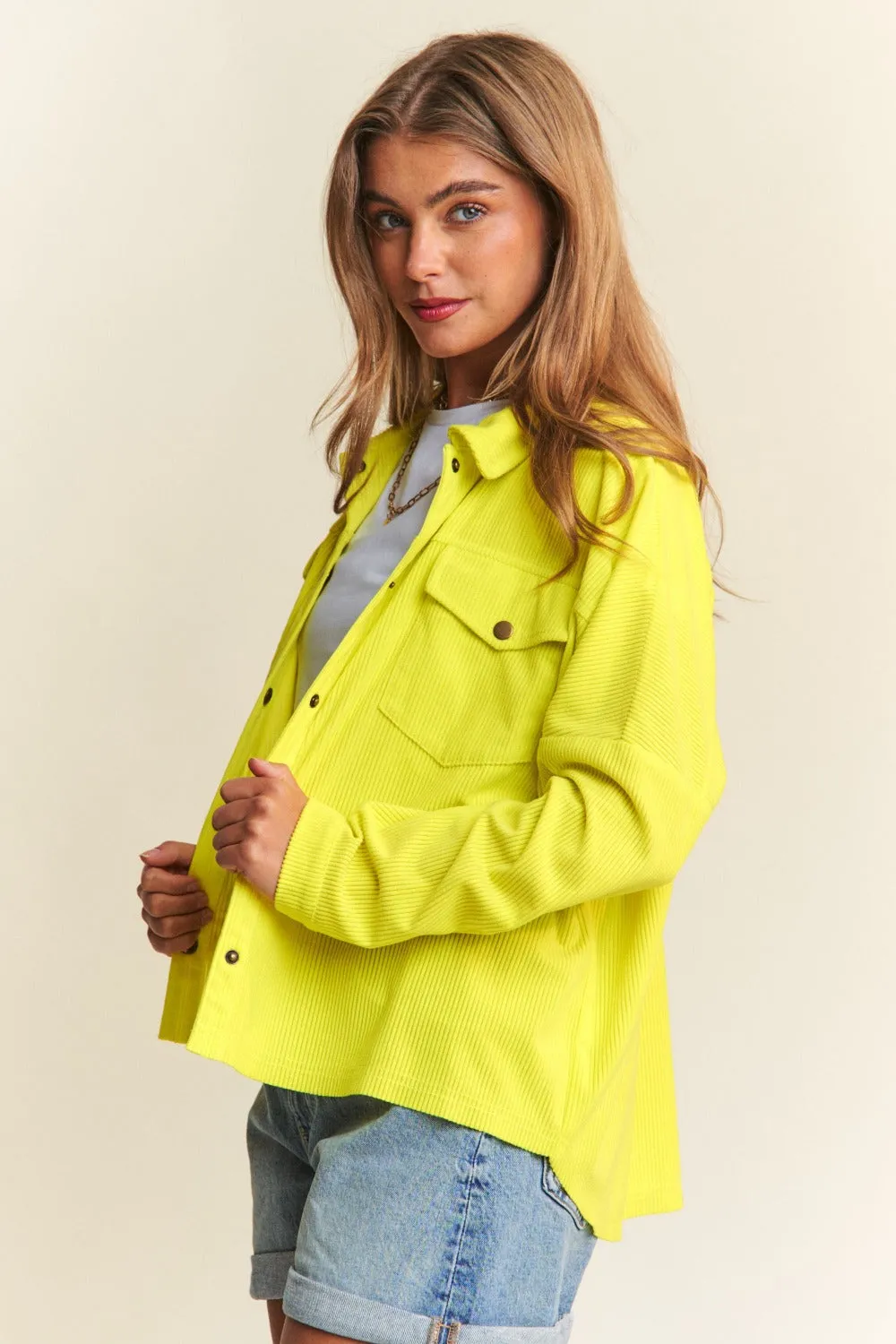 Limonette Glow Shacket