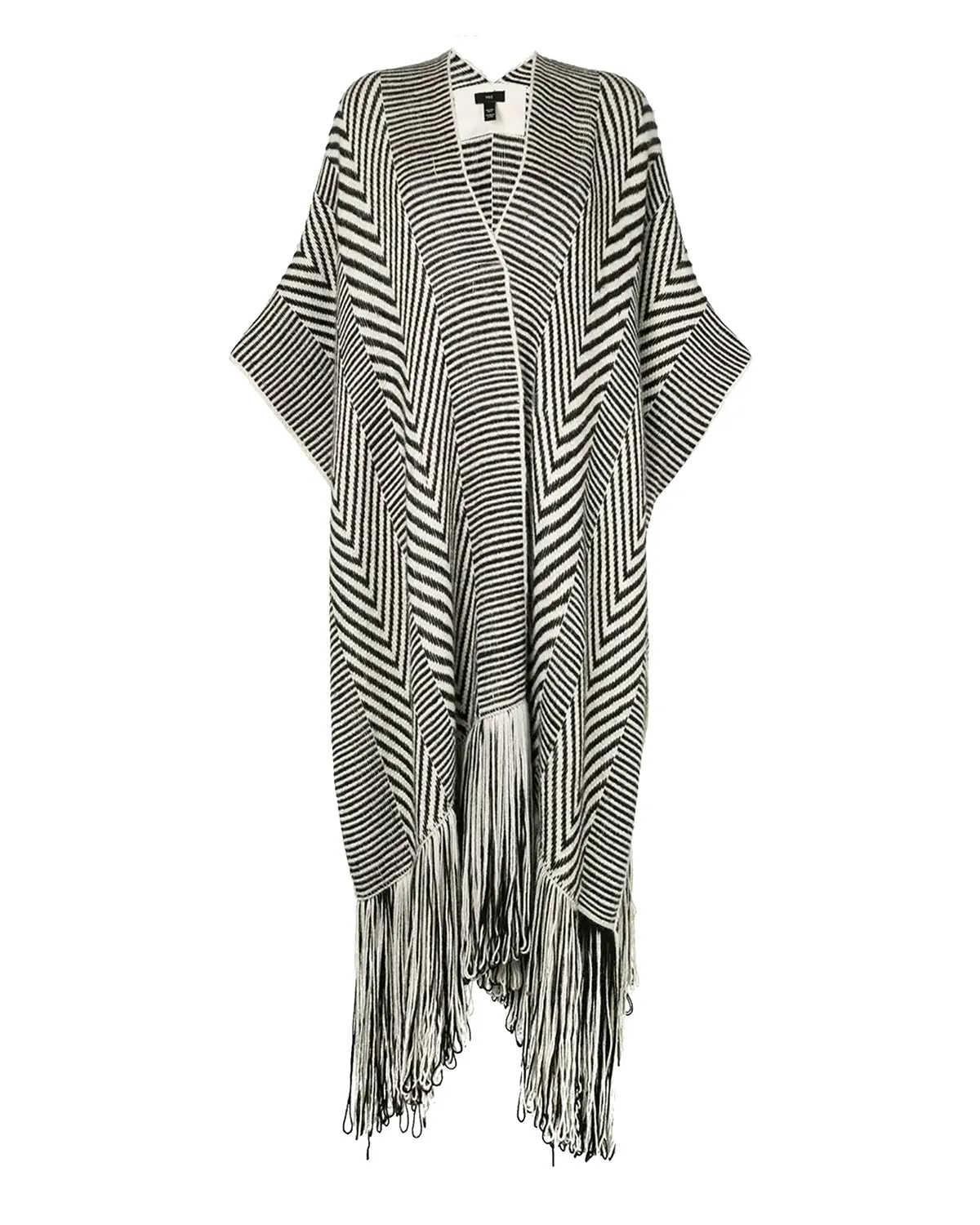 Long Chevron Duster Fringe
