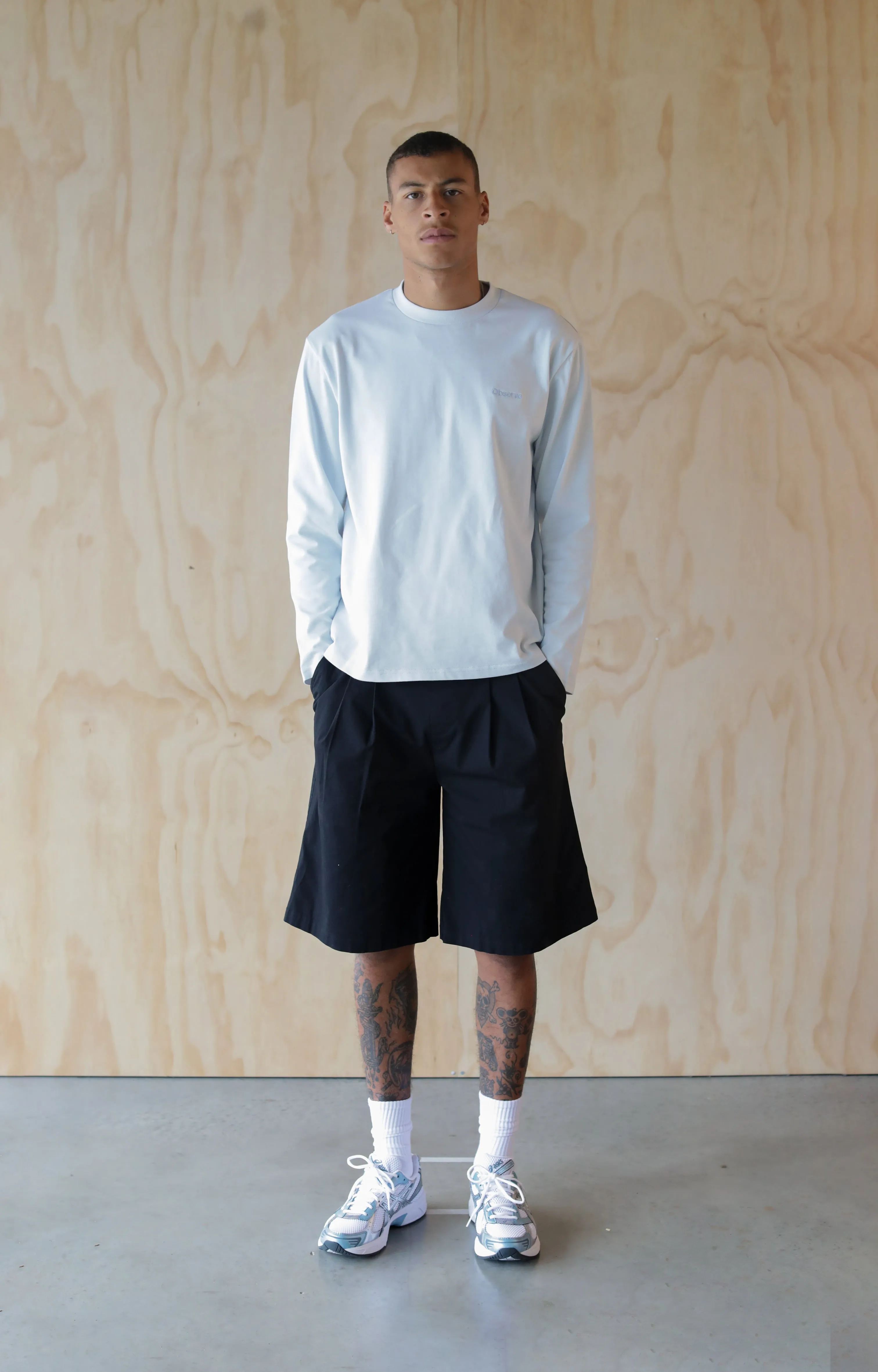 Long Sleeve T-Shirt - Ice Blue