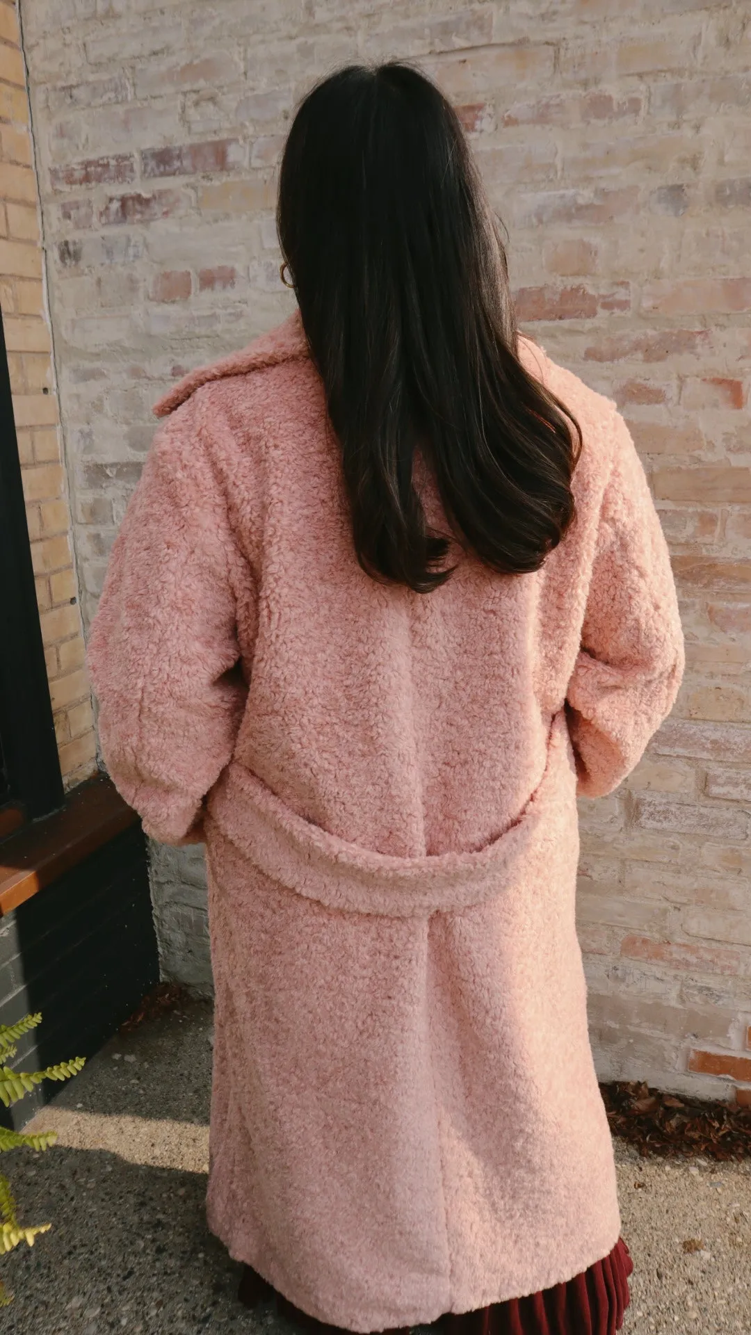 Long Teddy Bear Coat