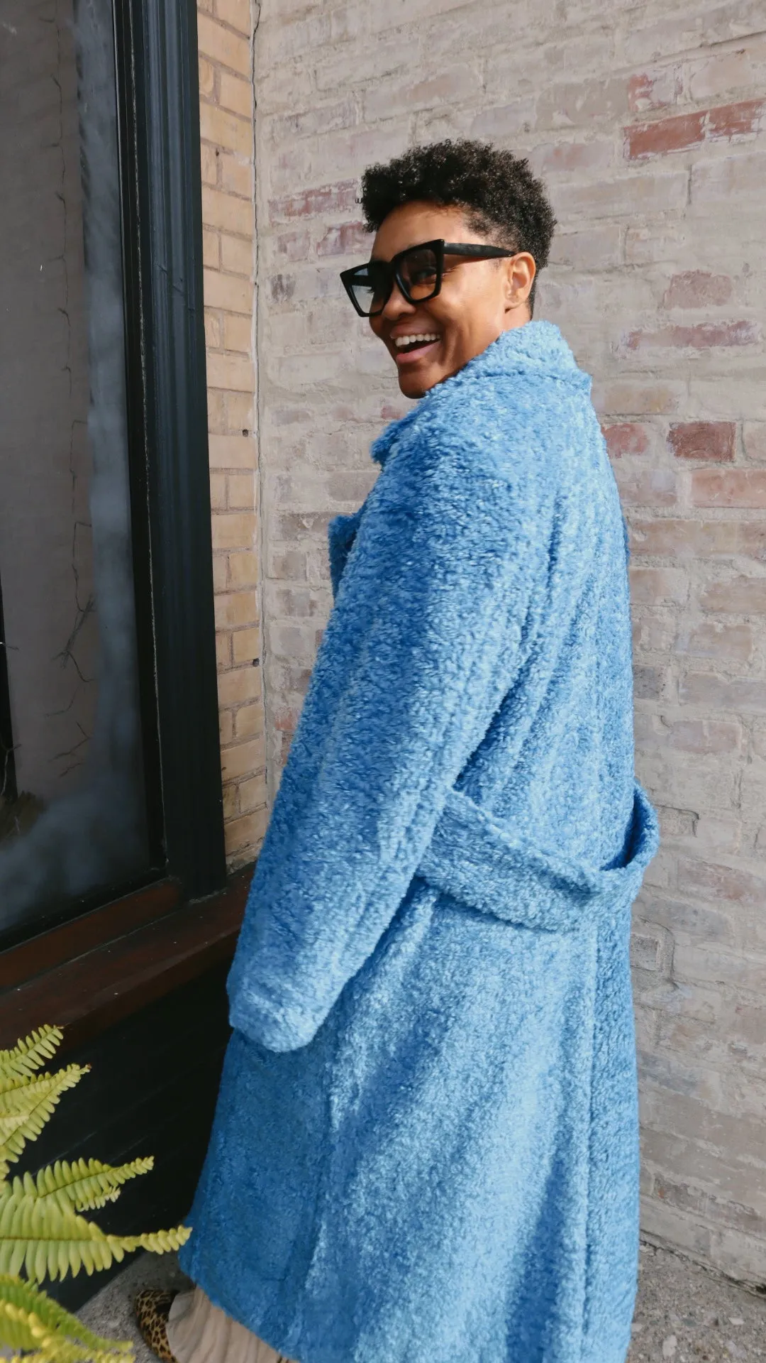Long Teddy Bear Coat