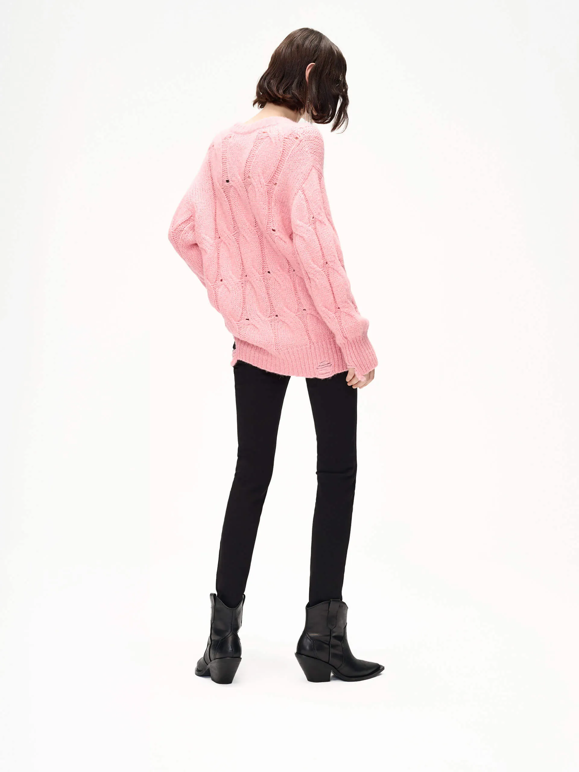 Loose Distressed Sweater