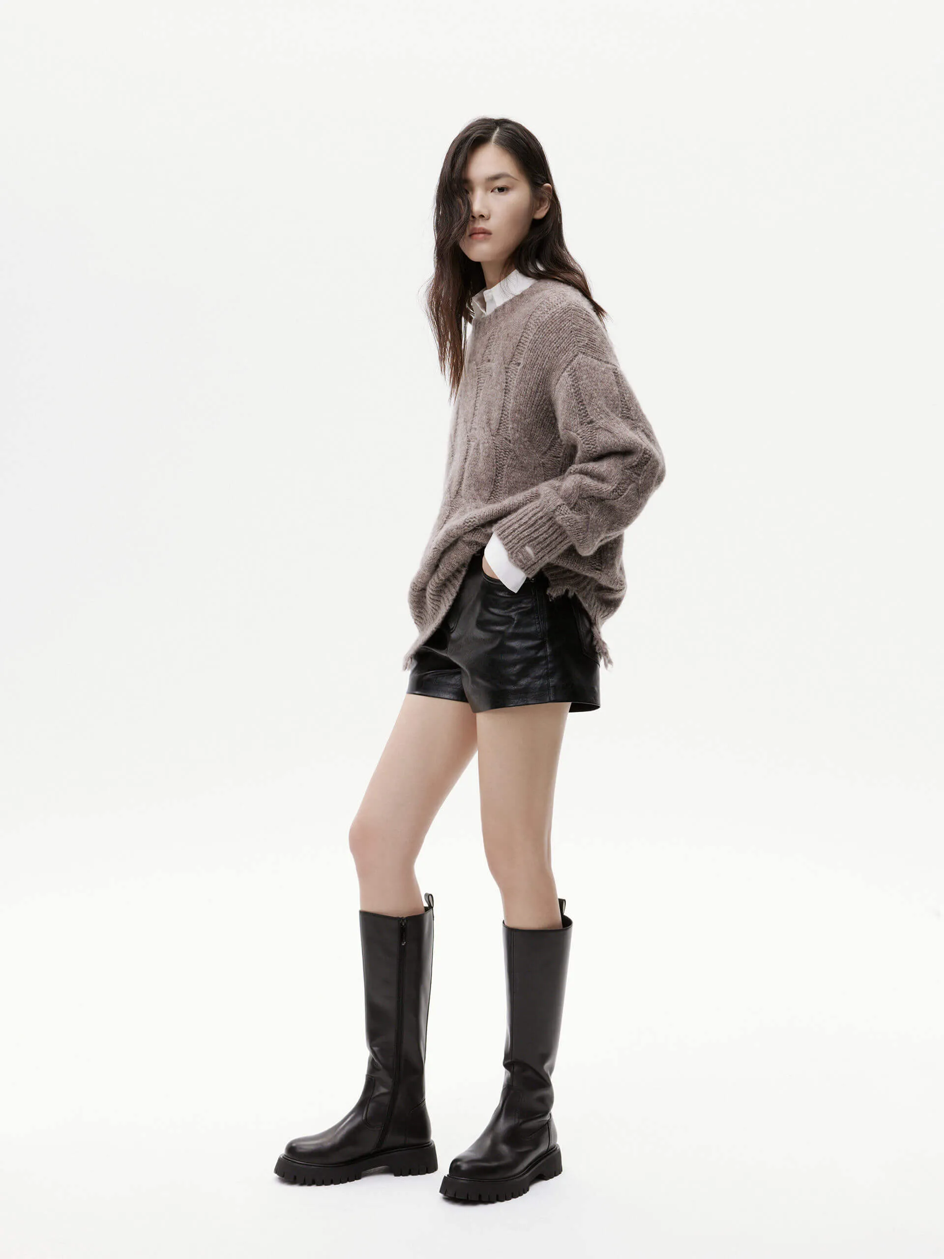 Loose Distressed Sweater