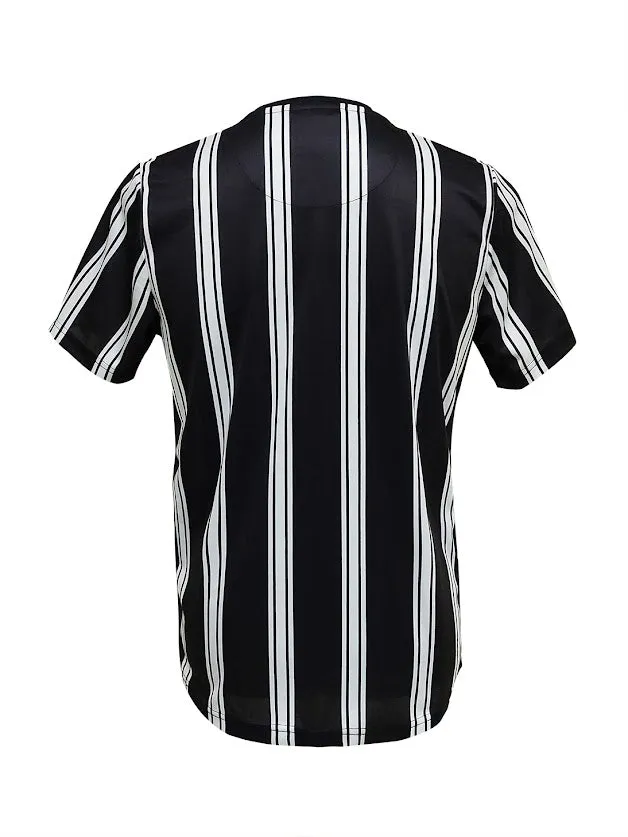Men's Bamboo Charcoal Antibacterial Deodorant Striped T-shirt